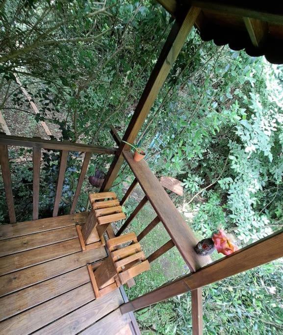 Magnifique Roulotte En Plein Nature Saint-Jean-de-Boiseau ภายนอก รูปภาพ